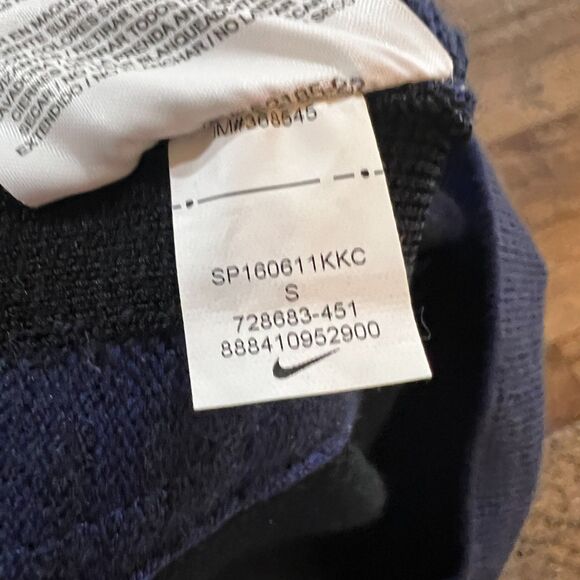 Nike Tech Knit Windrunner Full Zip Hoodie Obsidian Blue 728683-451 Women's Small - Picture 7 of 8